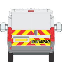 Peugeot Boxer 2006 on Low Roof Half Height Magnetics (PBOX005)